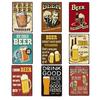 Poster Beer Signs Vintage Plaque Bar Decoration Metal Plates For Wall Shabby Chic Home Decor 20x30 Cm