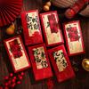 Traditional 2025 New Year Red Envelopes Cartoon Lucky Money Pockets  Wedding Birthday