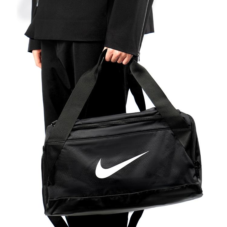 Nike Polyester Gym Bag, Camping Bag, One Shoulder Crossbody Handbag, Travel Bag Regular Unisex Black Casual CK0939-010