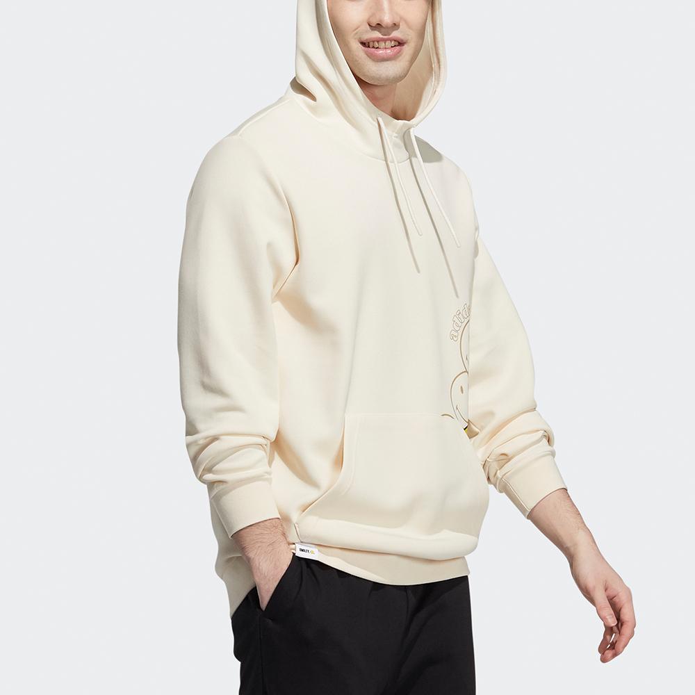 Adidas Neo X Smiley Co-Branded U Csmly Sw Graphic Pullover Hoodie Men Hoodies Off-White HE7956