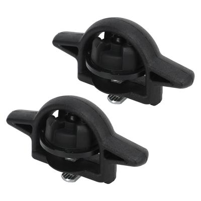 2PCS Tie Down Bed Cleat High Strength Replacement for Tacoma 2005?2021 Deck Rail System
