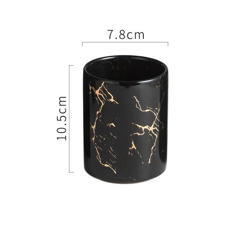Ceramic Bathroom Toothbrush Cup Brushing Mug Mouthwash Cup Household Hotel Creative Mouthwash Gargle Cup Bathroom Accessories