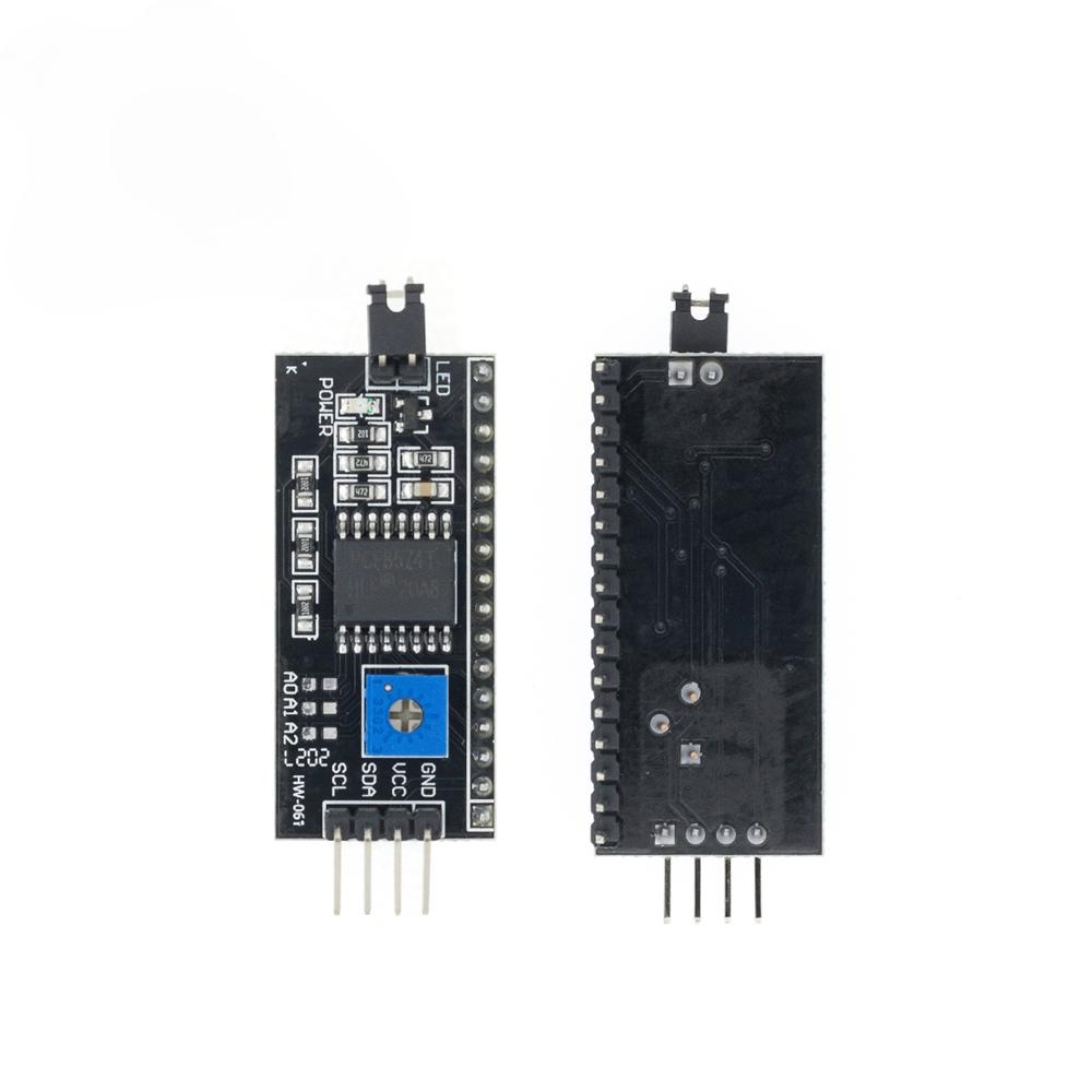 LCD1602 1602 LCD Module Blue / Yellow Green Screen 16x2 Character LCD Display PCF8574T PCF8574 IIC I2C Interface 5V for arduino