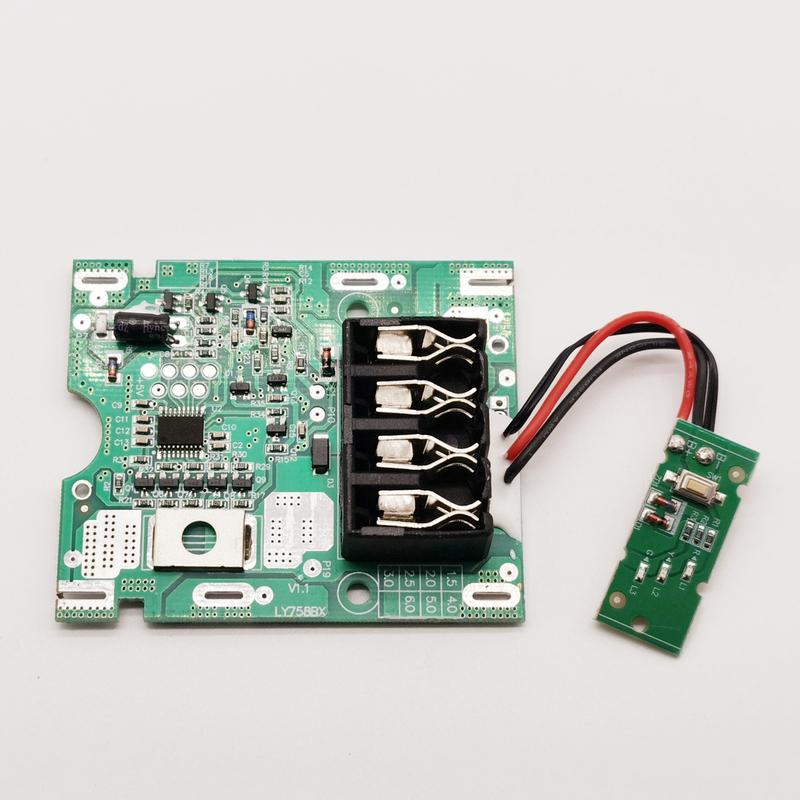 Six Pieces BMS PCB for PAP 20 A1, PAP 20 A3 for Parkside 20V Team Series Power Tool Lithium-Ion Akku 2000mAh 4000mAh
