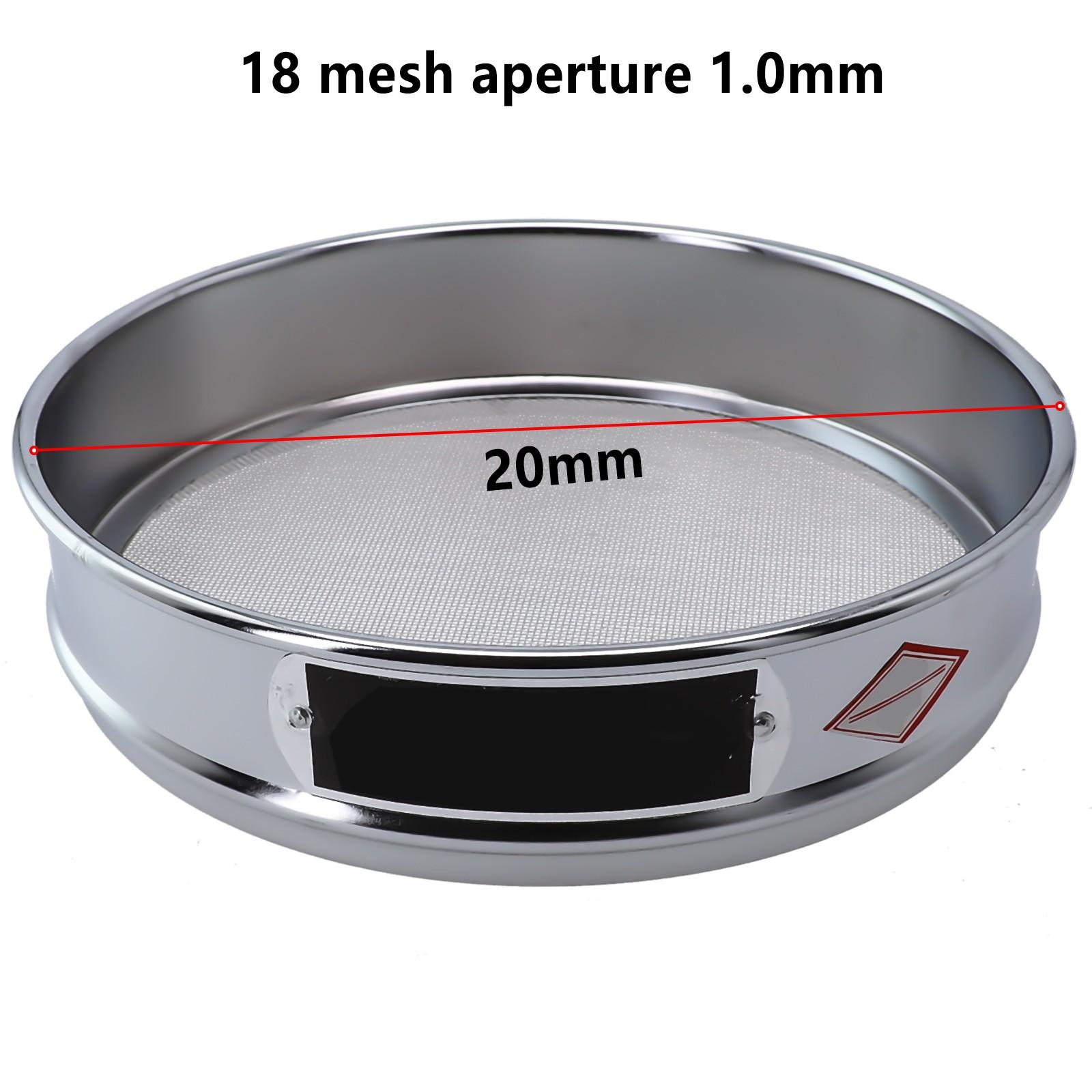 

Стандартное сито для проверки образцов 4-600 меш 18 Mesh