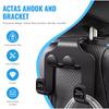 Car Seat Headrest Hook Multifunctional Storage Mobile Phone Holder For Jaguar-XE XF XJ XS B99 X-TYPE F-PACE F-PACE S-TYPE C-TYPE C-X16 C- X75 E-TYPE