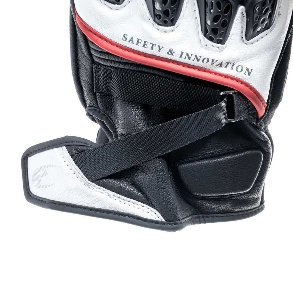 Komine Motorcycle Gloves Leather Protect Warm Gloves HG Black L GK-854