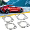 5PCS Car 2 Bolt High Temp Exhaust Gasket Flange 2.5inch Cylinder Head Gasket Kit