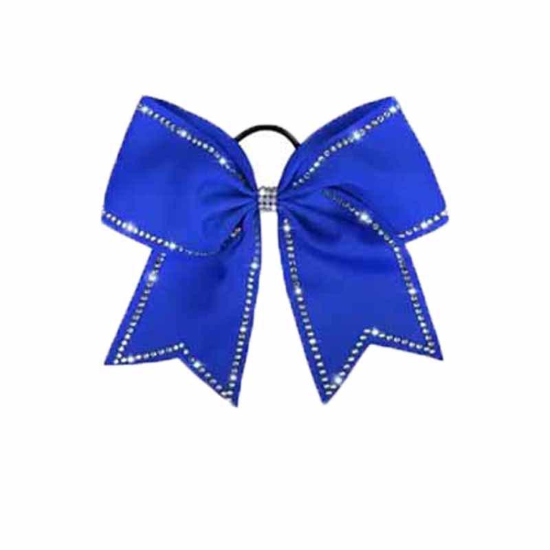 Sparkling Rhinestone Swallowtail Bow Hair Tie and Clip Set