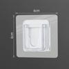 Double-Sided Adhesive Wall Hook Hanger Strong Transparent Wall Storage Sucker