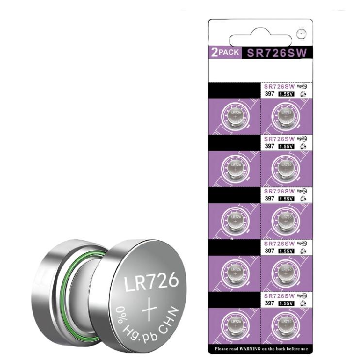 AG2 LR726 Button Batteries LR726/AG2/SR726/397 Button Cell Battery Ideal For Calculators Electronic Gadgets Toy