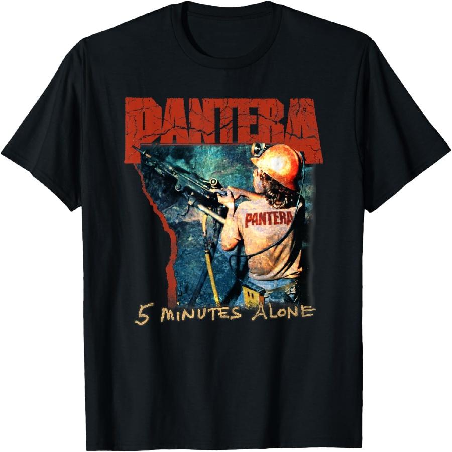 Официальная футболка Pantera 5 Minutes Alone S
