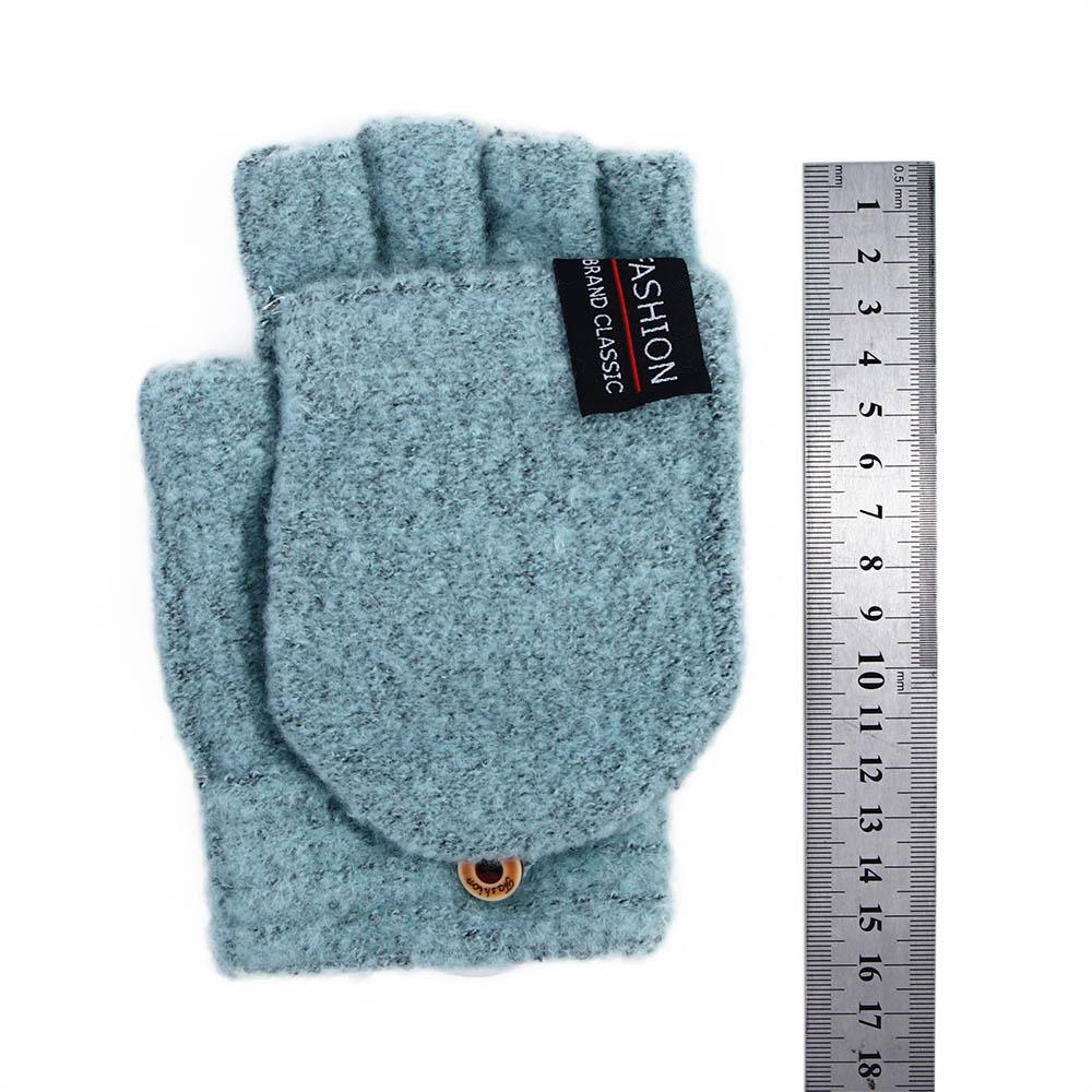 Gloves Velvet USB Electric Heated Gloves Knitted Cashmere Gloves Winter Heated Gloves Female Gloves