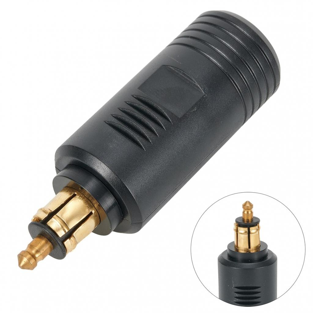 Adapter Black Compact Size Converter For Motorcycle