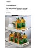 Pull-Out Basket Drawer Dish Rack for Kitchen Cabinet Storage