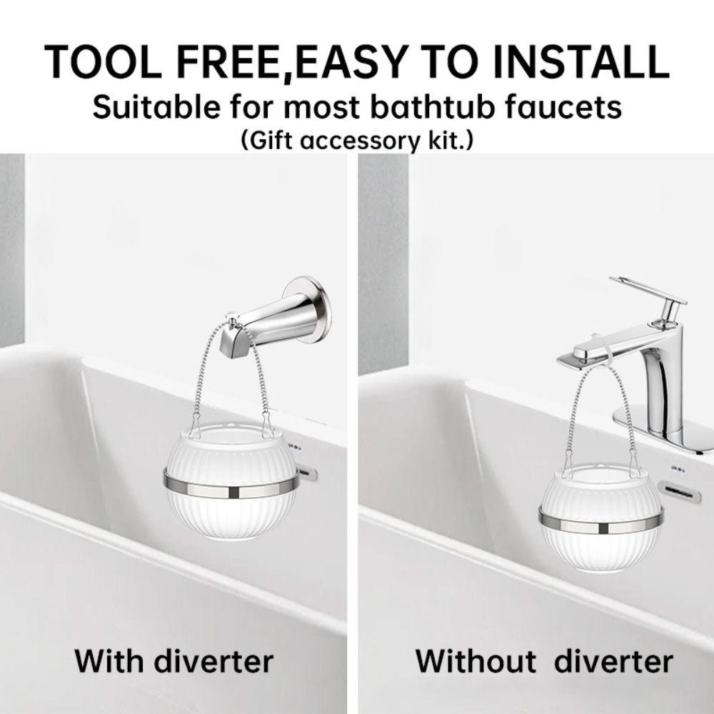 Water Softener Portable Plastic Bathtub Water Filter Portable Shower Water Filter  Remove Odors