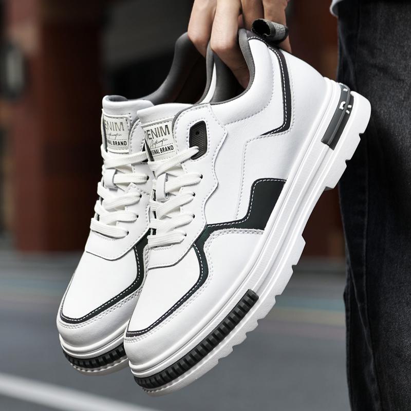 Fashion Color Matching Men Sneakers New Trendy Male Vulcanize Shoes Versatile Non-slip Sports Footwear Luxury Brand Skate Shoes Trainers