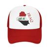 Iraq Flag Map  Love Iraq  Casual Baseball Cap  Hiking Fishing Sun Hats Spring SunProof UnisexTeens Yk Funny Snapback Cap