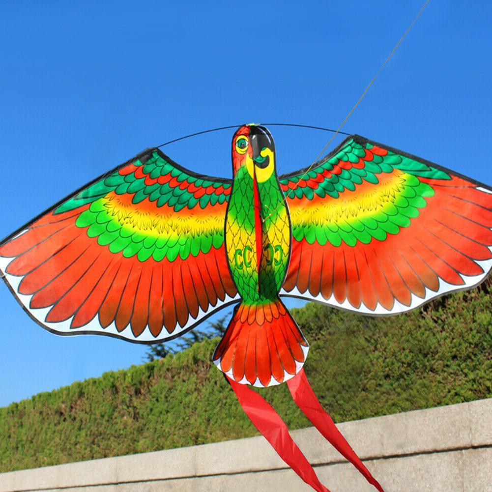 1 Pcs Parrot Kite Small Children's Animal Cartoon Kite Outdoor Toy Kite Children's Toy