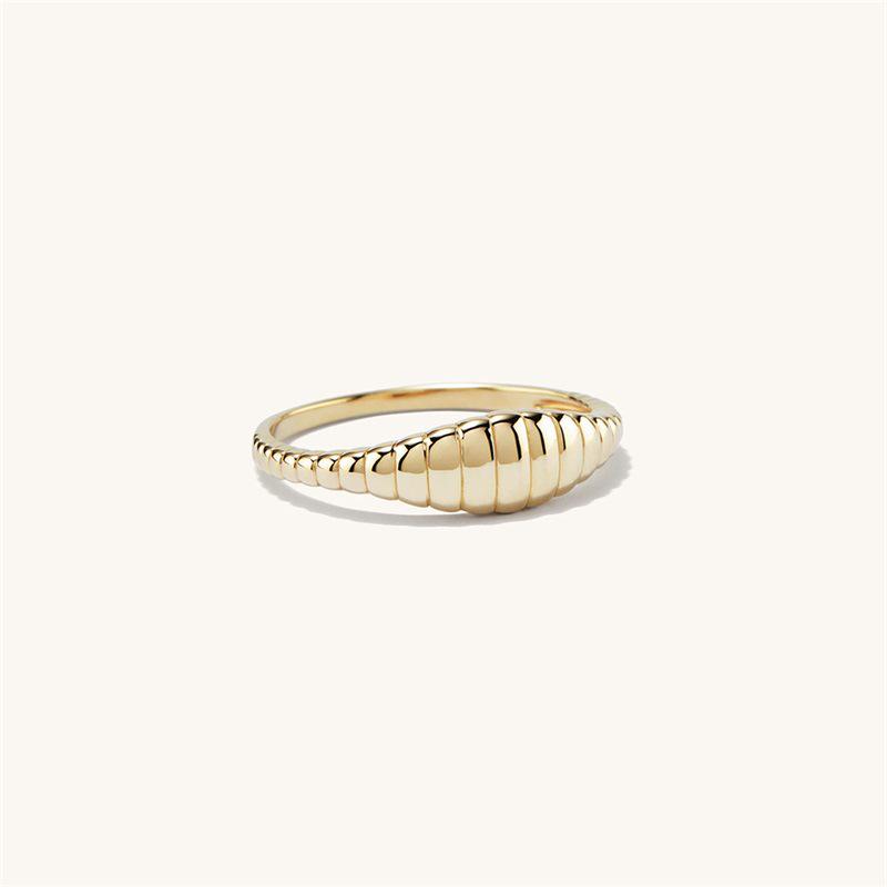eManco Gold-Plated Stainless Steel Couple Ring