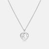 METROCITY JEWELRY Cuore White Necklace A241BN1037WPA