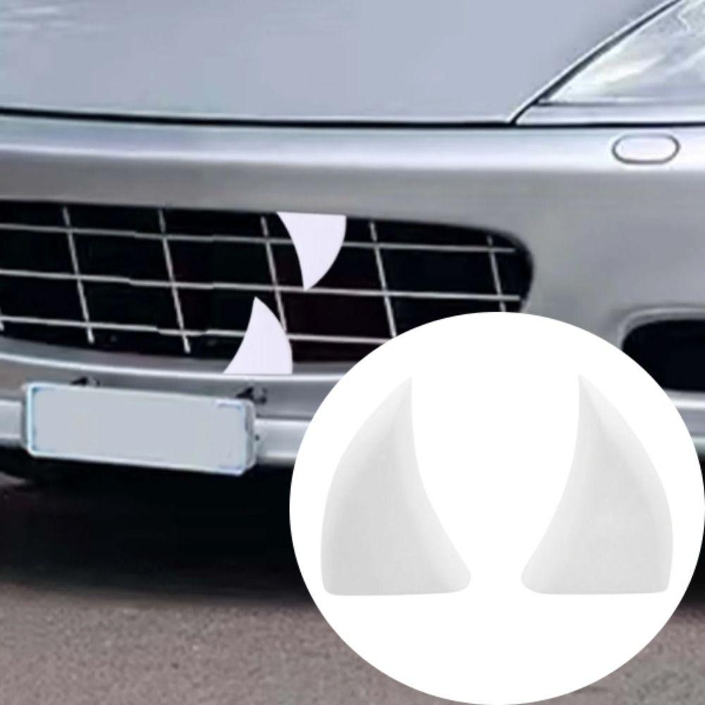 Front Grille 3D Printed Tooth Decor 3D Printed Custom Car Styling Accessories Halloween Decor