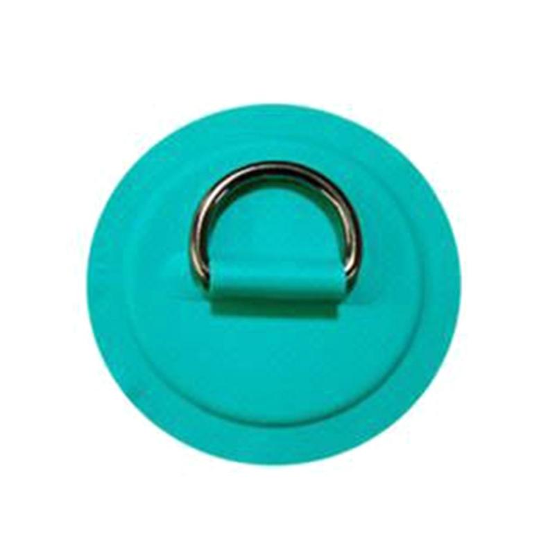 Aufblasbare Boot D-Ringe Pad Patches PVC Marine D-Ringe Pad Edelstahl Schnalle