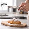 Kitchen Gadget for Pastry Stainless Steel Flour Sifter, Handheld Fine Mesh Strainer, Durable Corrosion Rust Resistant Sifter Round Sieve Cocoa