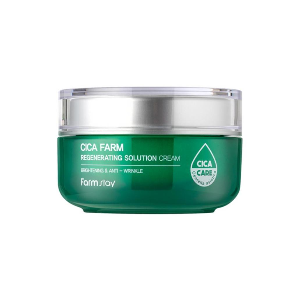 [Farmstay] Cica Farm Regenerating Solution Cream 50ml + Blemish Clear Ampoule 100ml
