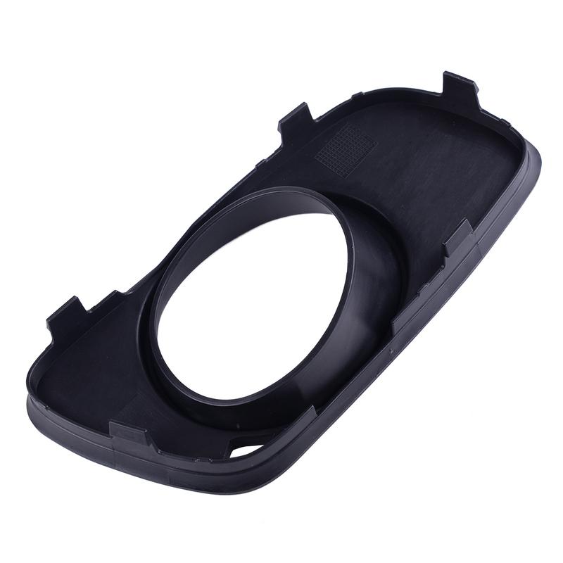 1 Pair Car Front Right Fog Light Lamp Cover Trim Frame Fit for Smart Fortwo 451 2007 2008 2009 2010 2011 2012 2013 2014