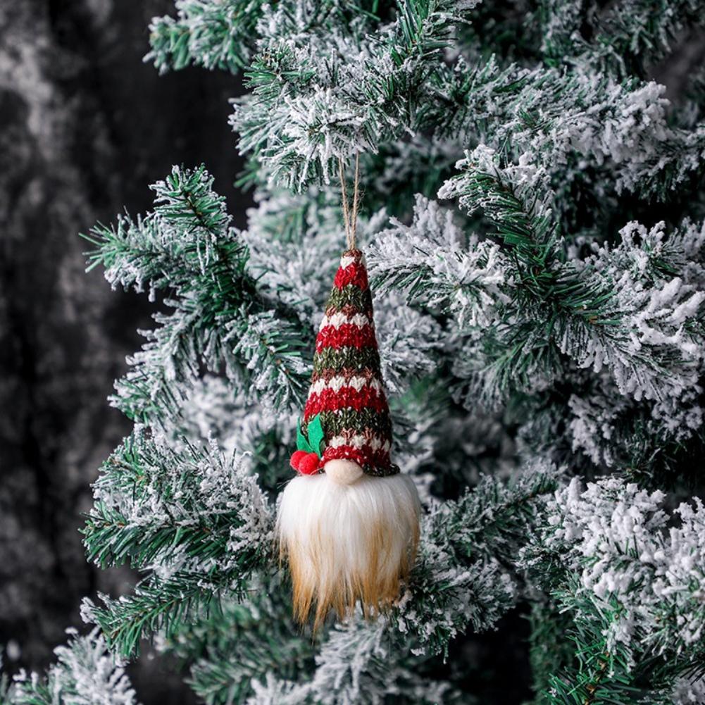 Christmas Gnome Elf Gnome with Led Light Christmas Tree Pendant Decor New Year Kids Gift Christmas Home Decor Navidad 2025