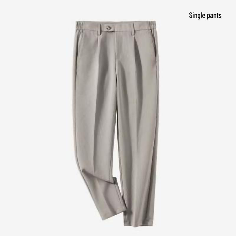 Stylish Men s Casual Suits: Korean Business Suits and Trousers Set for Spring, Summer, and Autumn S