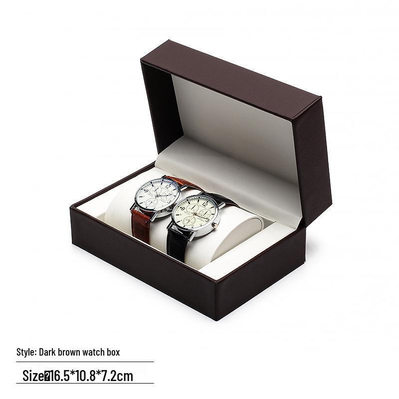 PU Watch Box: Flip-Top Display & Storage for a High-End Feel