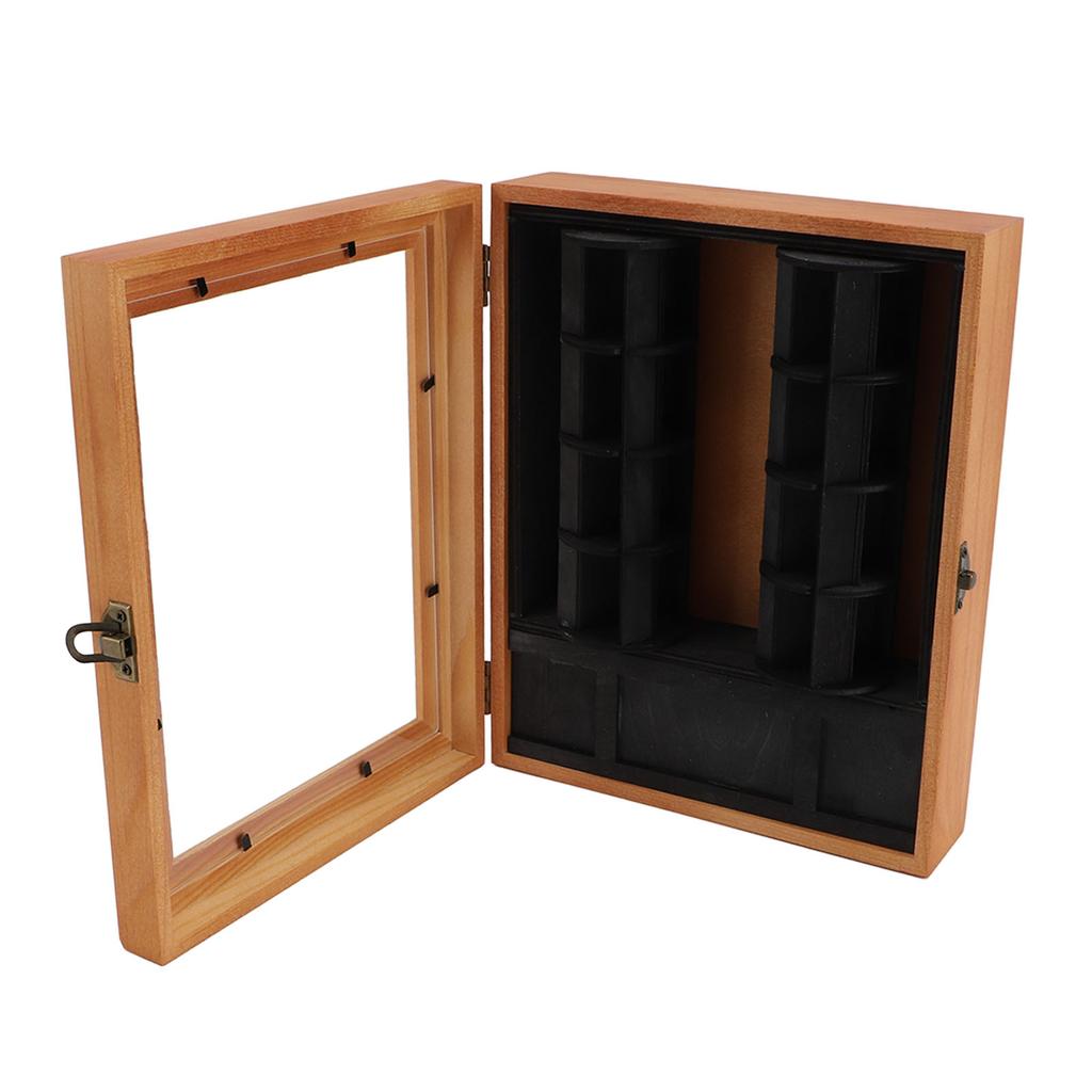 Miniature Bookshelf Ornament Creative Solid Wood Plastic Anxiety Bookshelf for Rooms Desktop