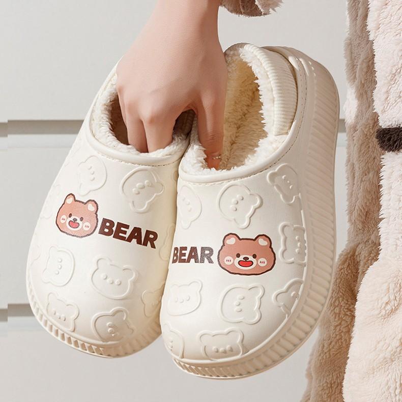 Cotton Slippers Autumn and Winter 2025 New Indoor Home Bag Heel Waterproof and Non-slip Maternity Cotton Shoes