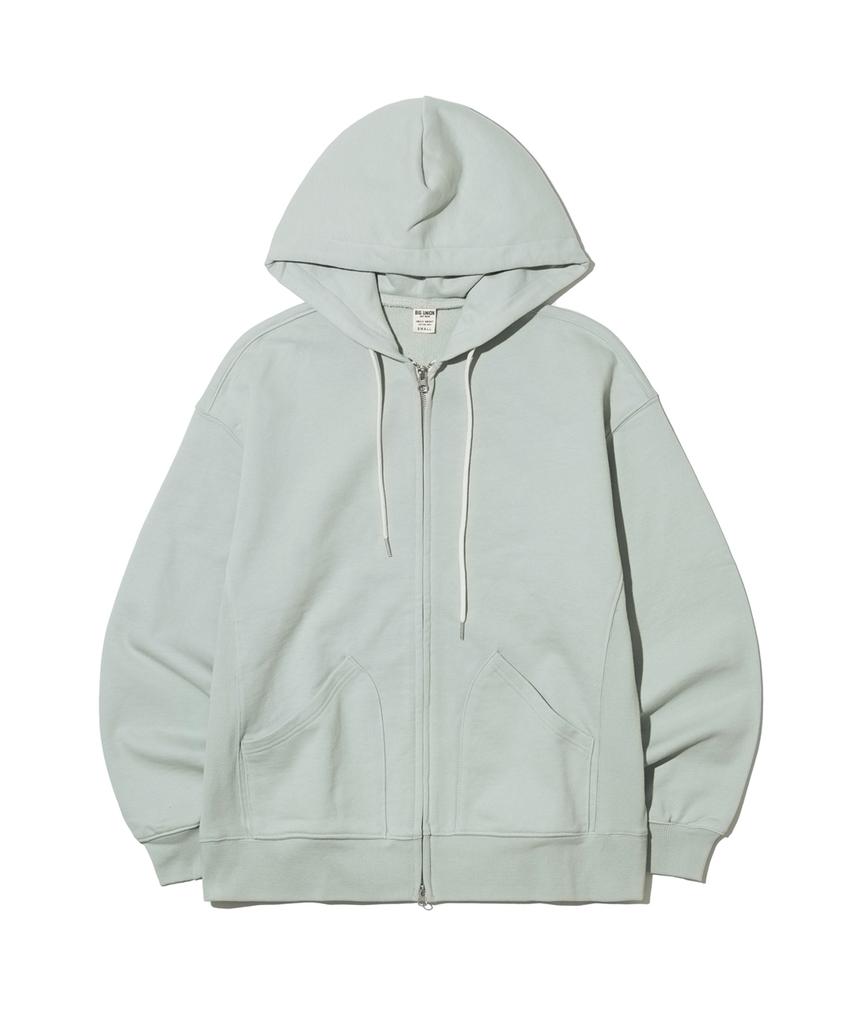 Big Union 89Line Zip Up Hoodie/Mint