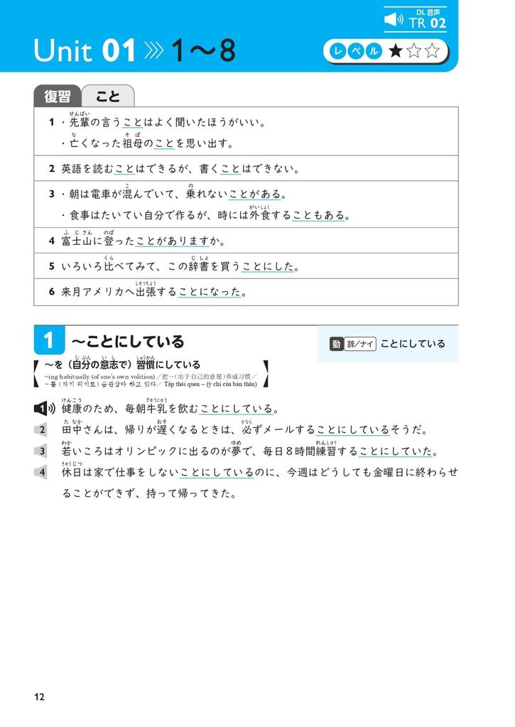 Revised Edition: Memorize by ear for the Japanese Language Proficiency Test Grammar Training N3 [Downloadable audio included]
