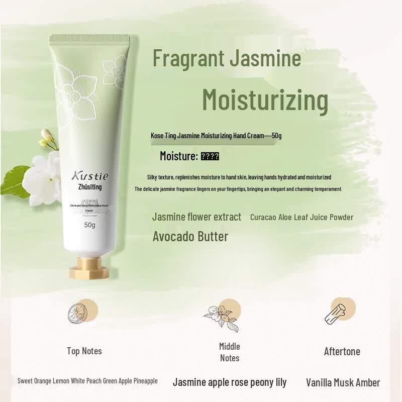 Kustie Jasmine Hydrating Hand Cream