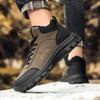 Brand Winter Men's Boots Thick Plush Warm Men Snow Boots Soft Sneakers N-Slip Men Ankle Boots Outdoor Lightweight Hiking Boots