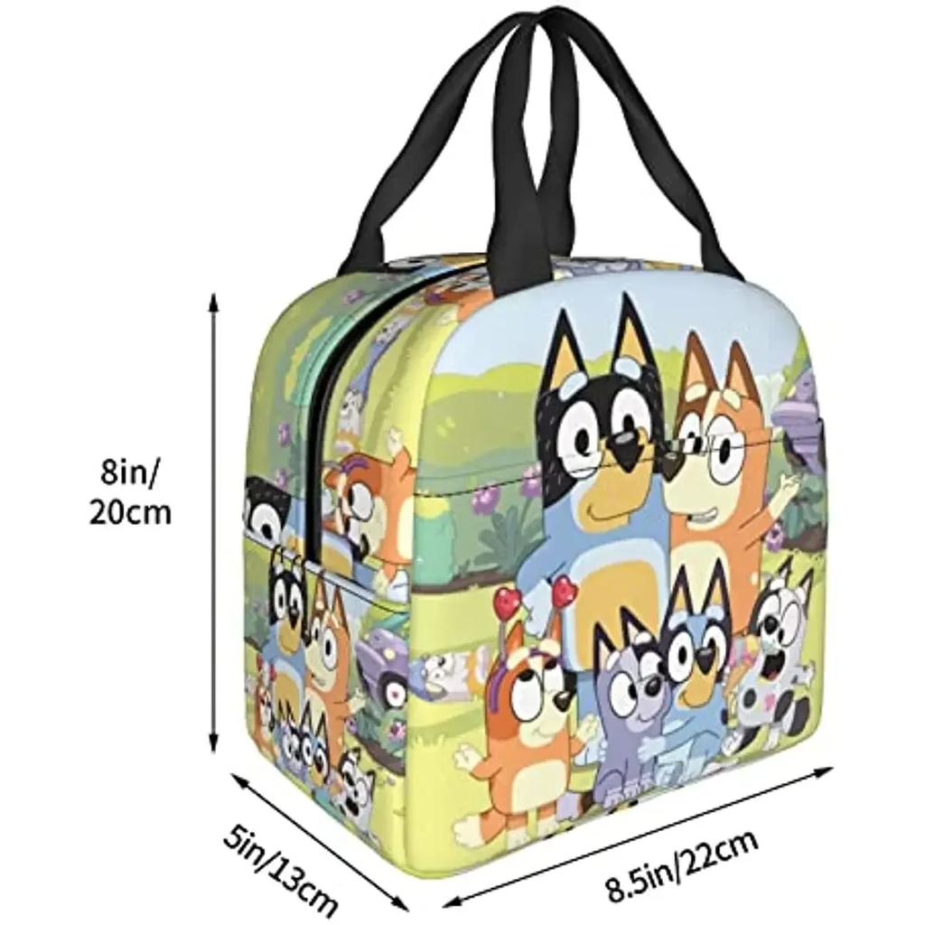 Lunch Bag Cartoon Portable Thickened Hot and Cold Rice Bag Lunch Box Handbag