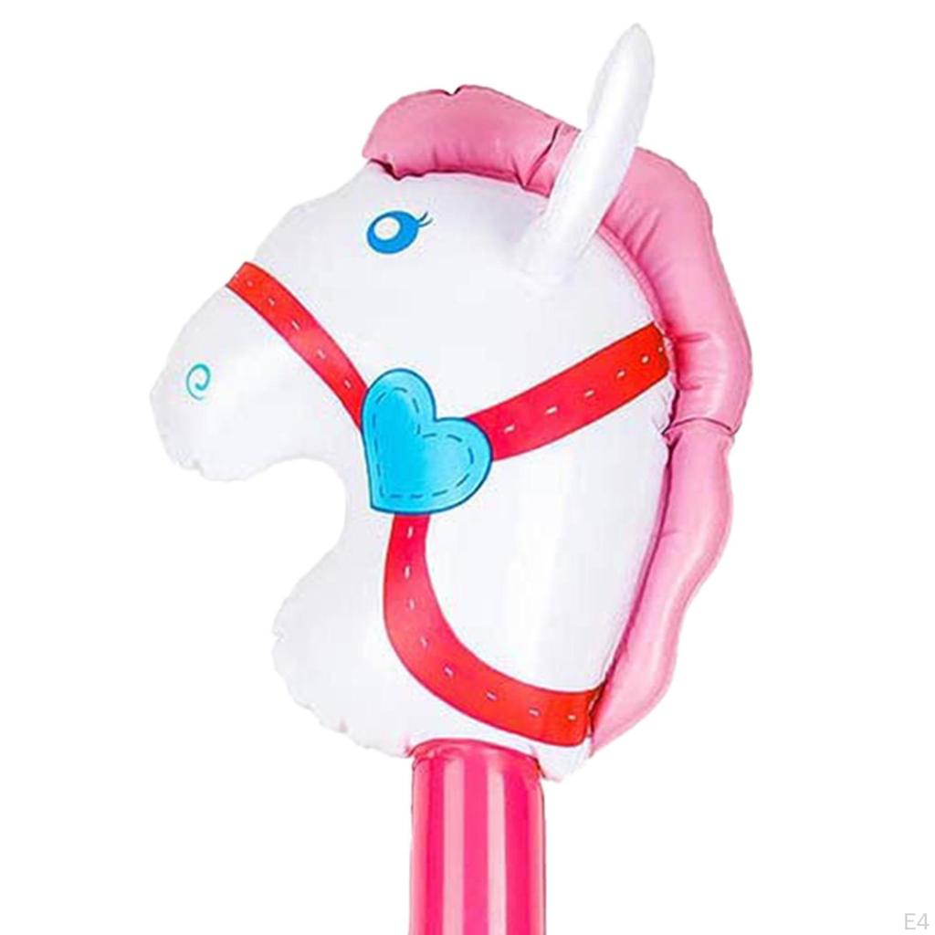 Air-Filled Horse Head Stick for Kids' Celebrations