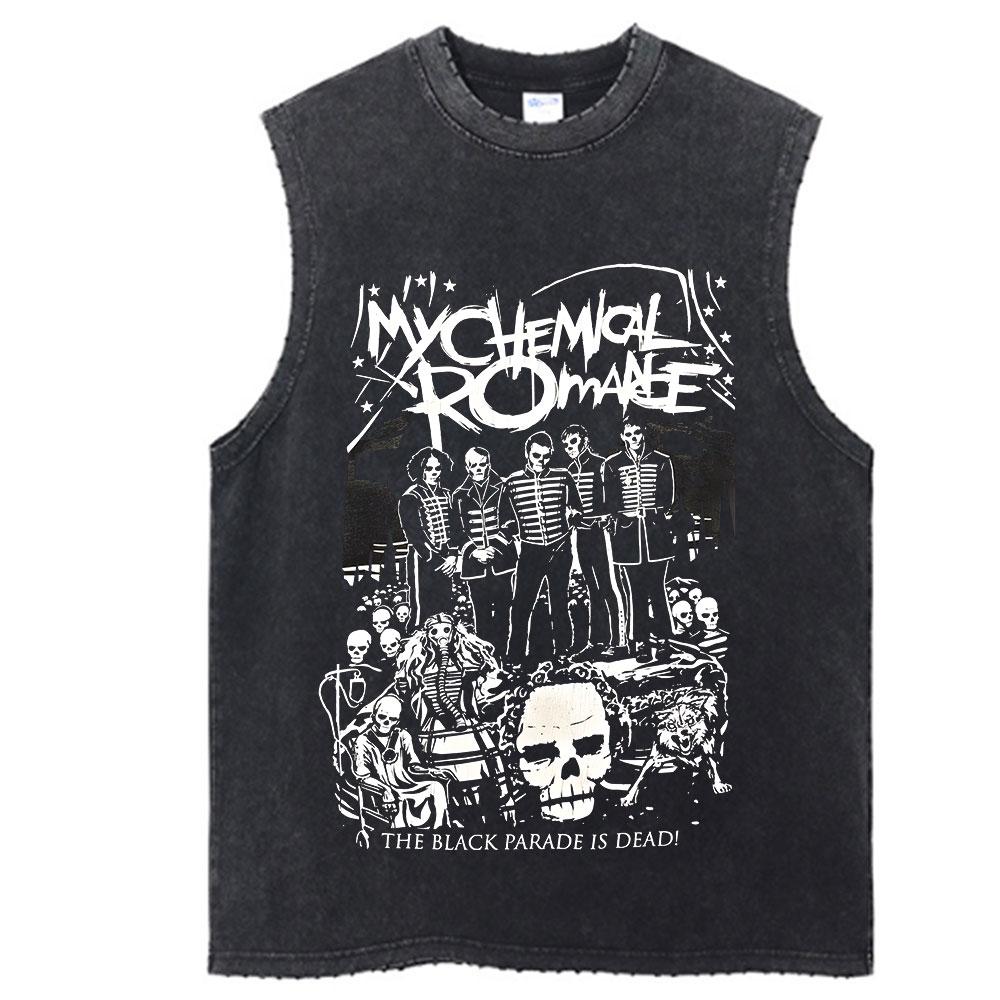 

Cotton Y2K Washed Tshirts Hip Hop Retro Punk Gothic Print T-Shirts Harajuku Casual Vintage Men Women Short Sleeve Top 3XL