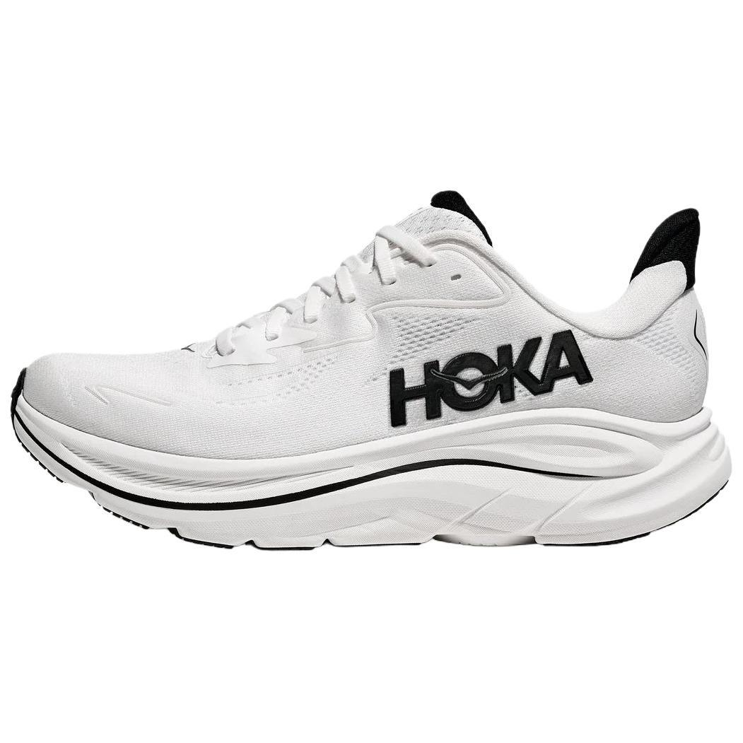 HOKA ONE ONE Clifton 10 White Black Men s 1162030-WBLC EU 40⅔