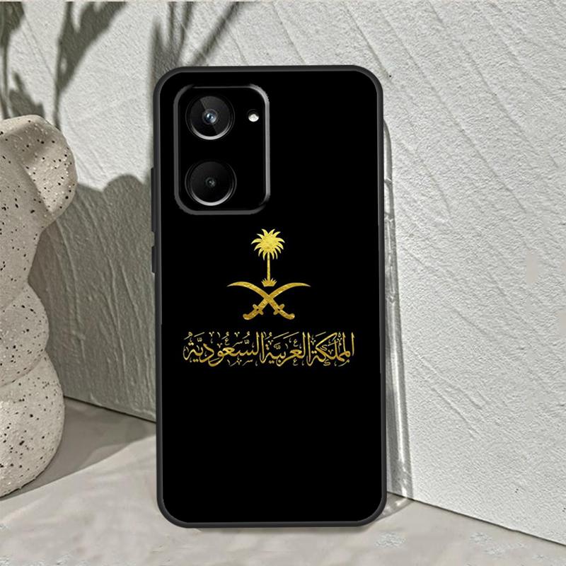 Kingdom of Saudi Arabia Flag For Realme GT7 Pro GT6 C67 C65 C63 C61 C55 C53 C51 C35 C71 C75 10 11 12 13 14 Pro Plus Case