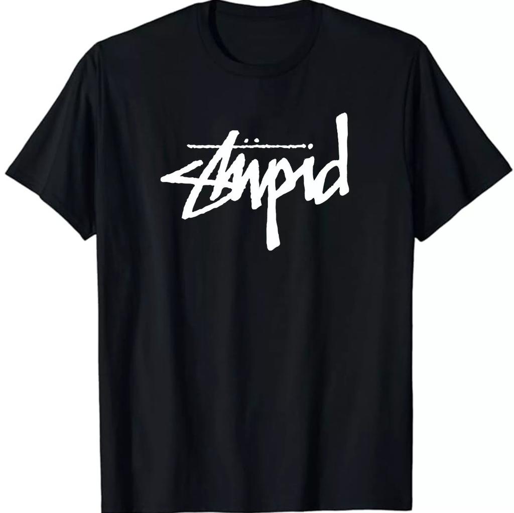 STUPID NEW T-SHIRT All Sizes S M L XL XXL Colours Black, White