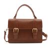Neue Wintermode Kleine Tasche für Frauen Einfarbig Hand-gehalten One-Shoulder Fashion Retro Umhängetasche Kleine Quadratische Tasche