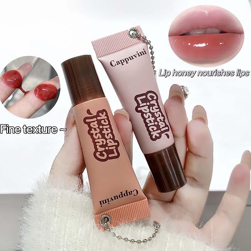 Cappuvini Caramel Glossy Lip Tint: Plumping, Layering, and Fruity Lip Color for Students
