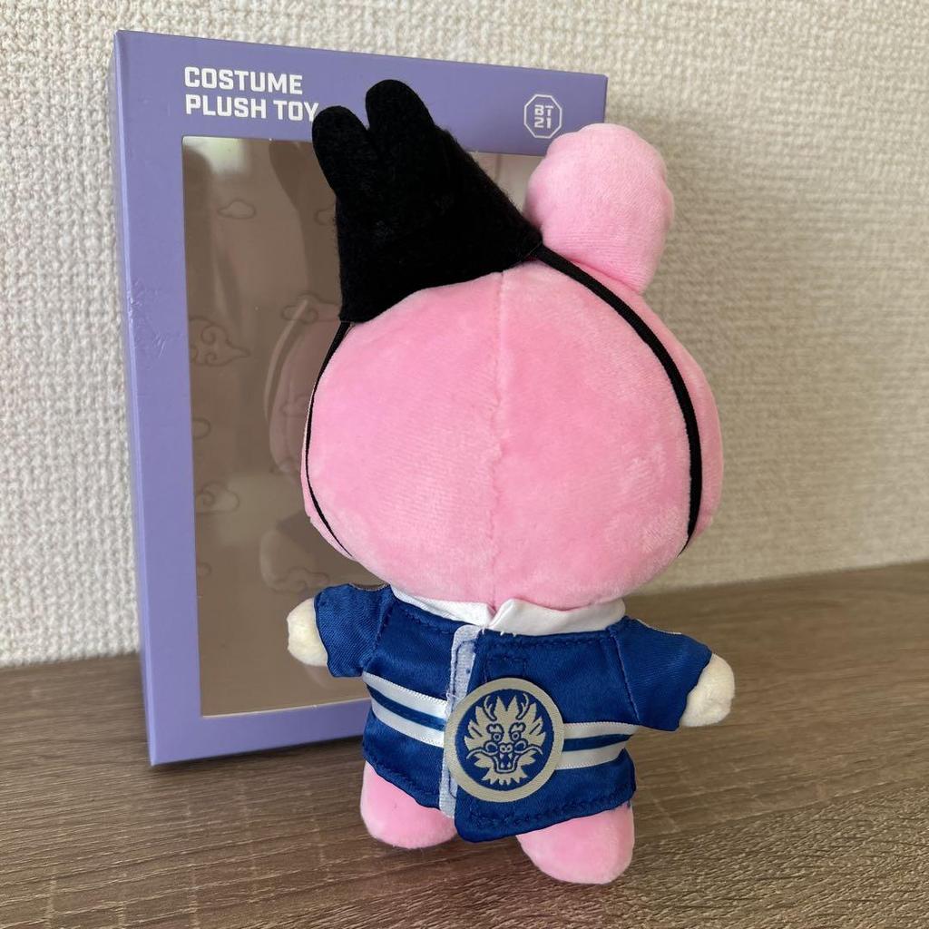 [USED] BT21 cookie Hanbok COSTUME PLUSH TOY