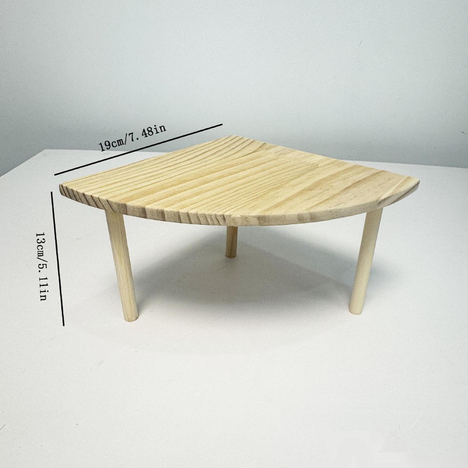 Hamster Climbing Platform Wooden Small Animal Climbing Ladder Cage Accessories for Gerbil Sugar Glider Ferret Pet Supplies