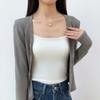Women Casual Long Sleeve Knit Cardigan Slim Fit Lazy Style Outerwear